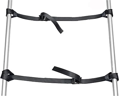 Car Roof Rack Loop Tie Down Straps,Short Cam Buckle Straps for Kayak, Surfboard, Paddle Board, Surf Rack Lashing Strapsl. Longboard, Bodyboard, Truck, Dock,Boat, Trailer,ATV, Dirt Bike and Canoe