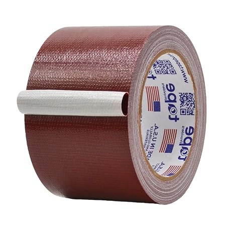 MAT Duct Tape Burgundy Industrial Grade, 3 inch x 60 ft. Waterproof, UV Resistant for Crafts, Home Improvement, Repairs, Projects
