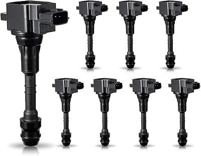 ENA Set of 8 Ignition Coil Pack 5.6 V8 Compatible with Infiniti Nissan 2004 2005 2006 QX56 Titan Truck, 2005 2006 Armada Replacement for UF510 C1483 224487S015 5C1482