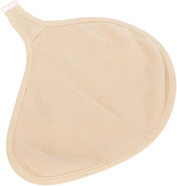 Prosthesis Pocket, Silicone Forms Mastectomy Protective Cover, Soft Cotton Mastectomy Prosthesis Cover Bag (Right 6007706 00 D)
