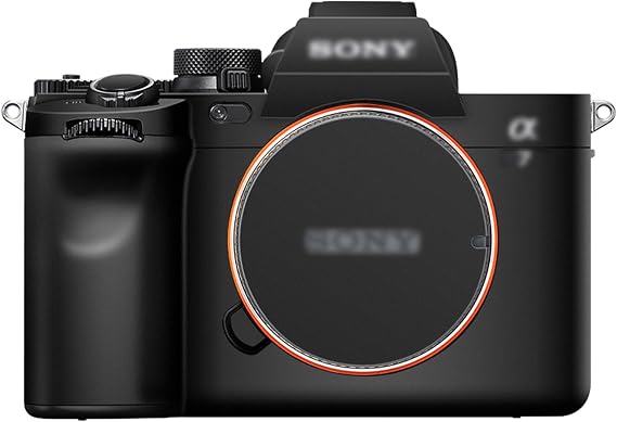 Kiorafoto A7IV Skin,Anti-Scratch Anti-Wear Camera Cover Protector Sticker Specially Designed for Sony A7 IV A7M4 Alpha 7 IV Camera Body Protective Film Protection - Black