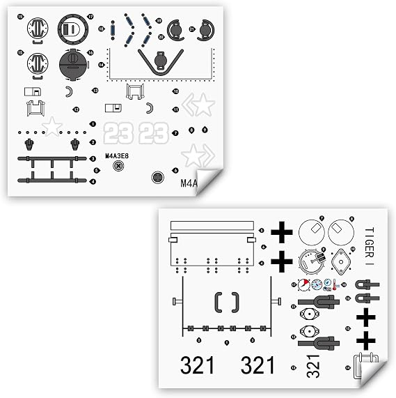 Reobrix Stickers for 77030 & 77031 Building Set