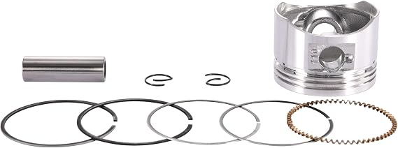 WOOSTAR 52.4mm Piston Ring Kit Replacement for 4 Stroke 110cc Chinese Taotao Coolster Engine ATV Go Kart Dirt Bike