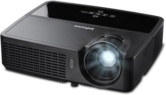 InFocus IN116 Portable DLP Projector, 3D ready, WXGA, 2700 Lumens