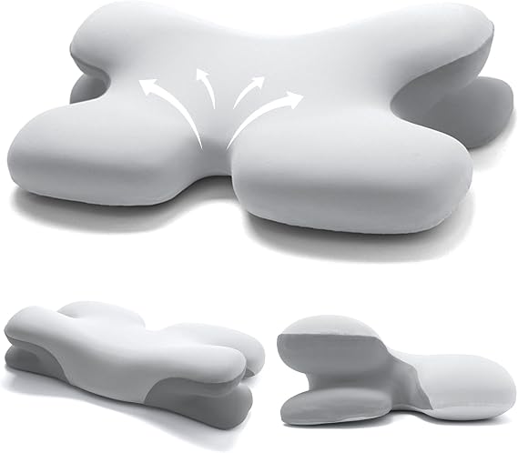 ergonomist Cervical Pillow, Memory Foam | Neck Support Pillow, Shoulder Pain Relief, Orthopedic Side Sleeper, Better Sleep, Cervical Support