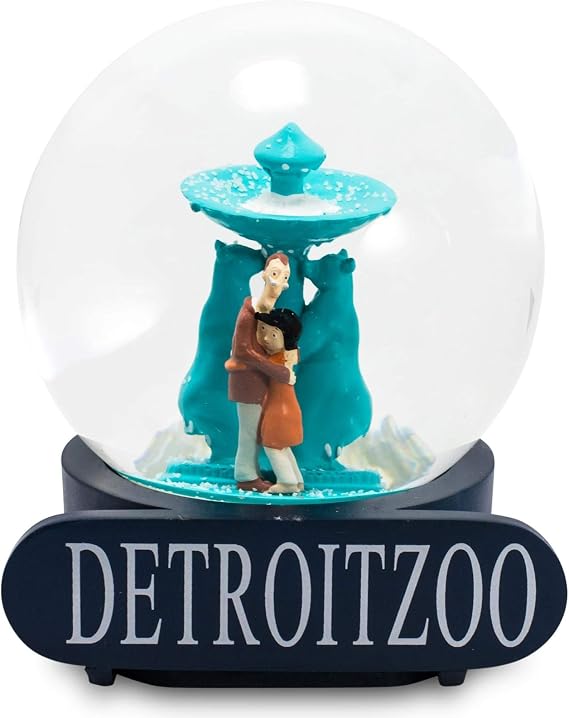 Toynk Coraline Special Snow Globe Detroit Zoo Display Piece | Features Parents Trapped Inside | Official Movie Collectible | 6 Inches Tall