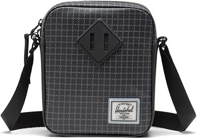 Herschel Supply Co. Heritage Crossbody, Standard, Grid - Black
