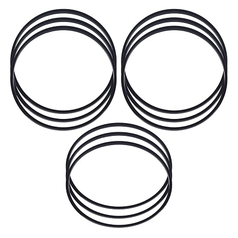 9 PCS Belts for Sony 300 CD Player, Including 3 PCS Door Belts & 6 PCS Drive Belts, Compatible with CDP-CX455, CDP-CX450, CDP-CX400, CDP-CX355, CDP-CX350, CDP-CX335, CDP-CX300 and 421606101