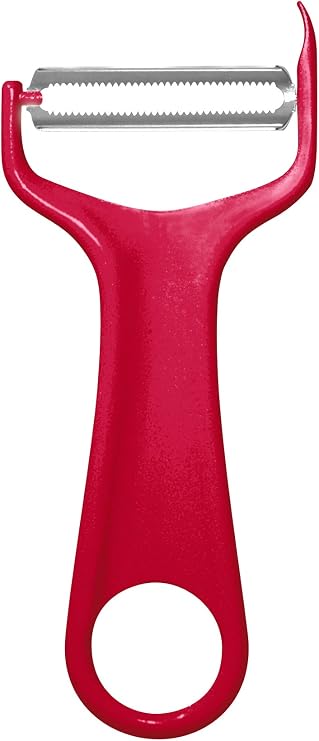 Fackelmann Plastic/Stainless Steel Tomato Peeler, Red/Silver, 14 x 8 x 1.2 cm