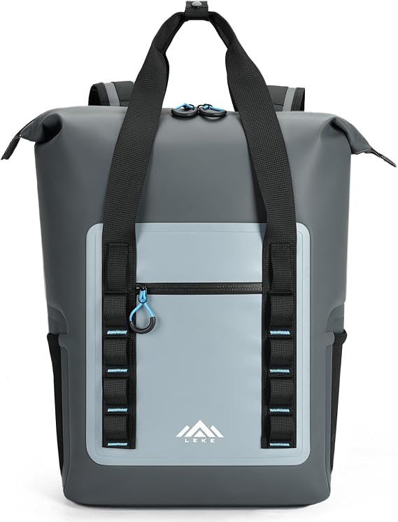 Lekesky Insulated Backpack Cooler, Large Soft Lunch Bag for Women Men 20Can