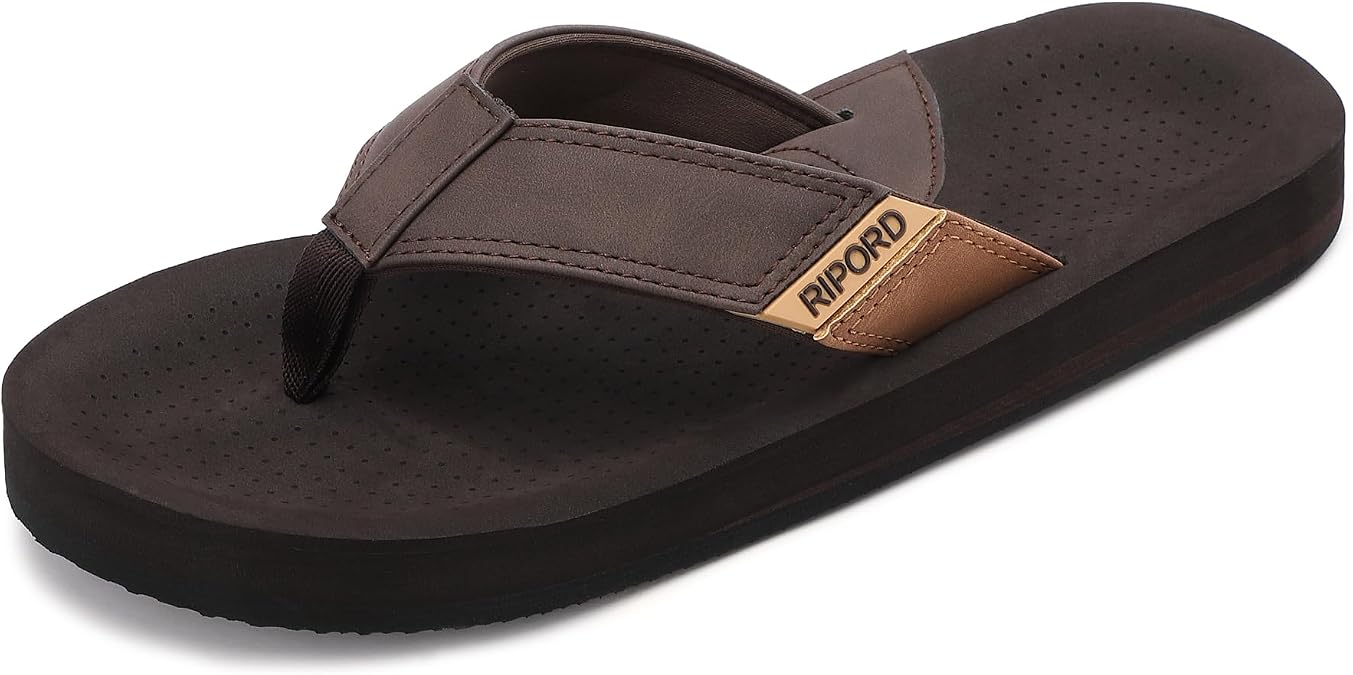 Mens Flip Flops Thong Sandals Indoor Outdoor
