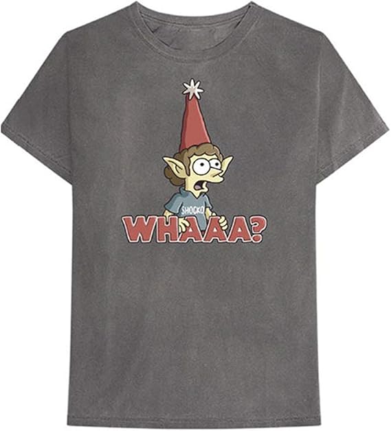 Disenchantment Unisex Tee: Whaaa? - Small - Grey