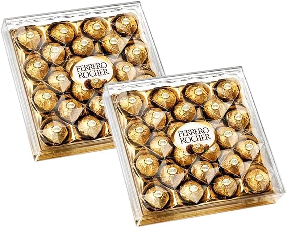 Ferrero Rocher Chocolate Truffle Gift Chocolate Decorated Special Series Chocolate T24 300 gr X 2 Advantage