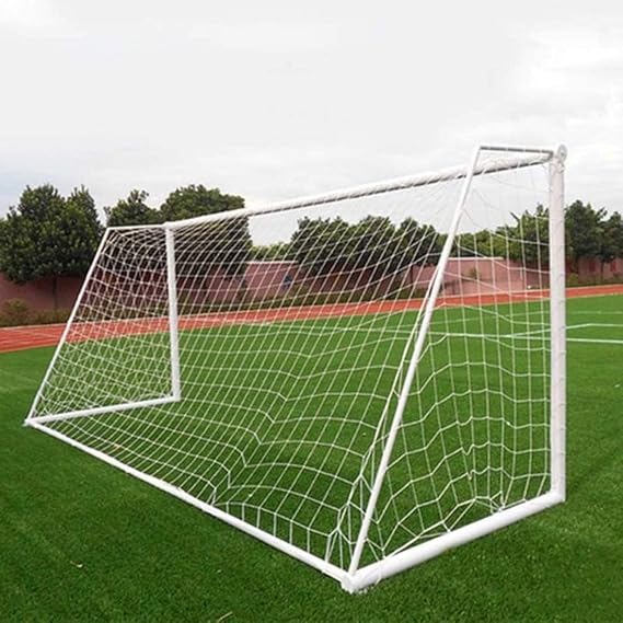 Football Net for Soccer Goal Post Junior Sports Training 1.8m X 1.2m 3m X 2m Football Net Soccer Net(Size:3.65mx1.8m)