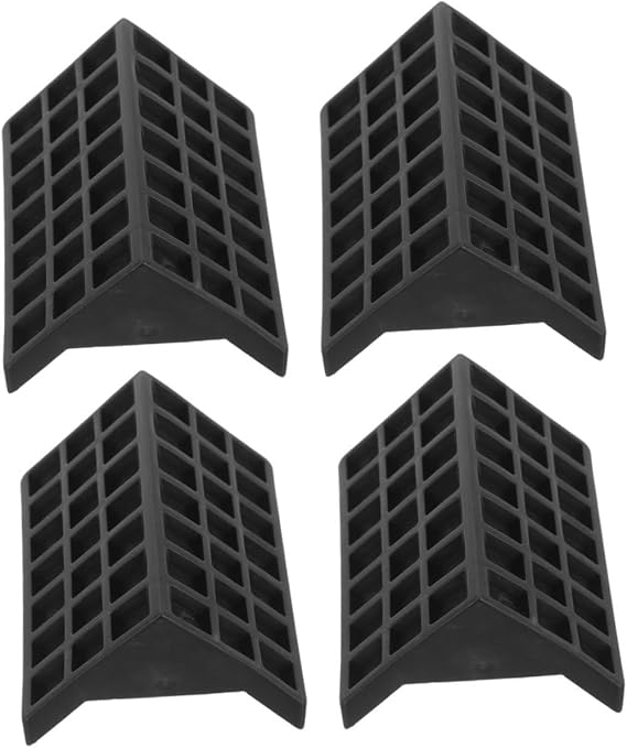 Table Tennis Table Corner Guards 4Pcs Set 3.54X2.75X2.36In Ping Pong Edge Protectors Indoor Desk Wraps for Safety and Longevity