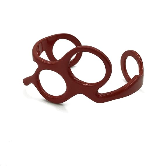Scissor Shear Style Bracelet Salon Barber Stylist Jewelry Red
