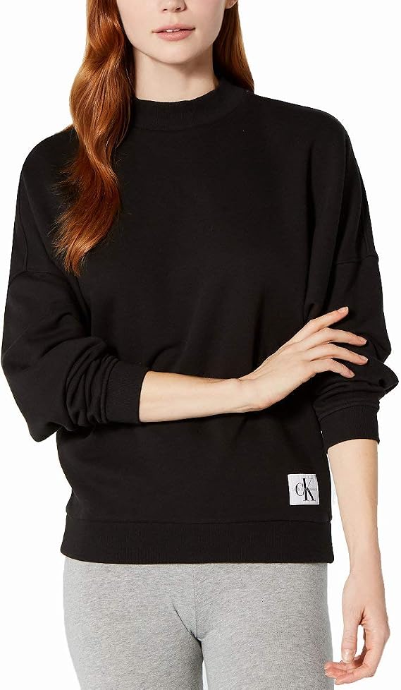 Calvin Klein Women's Monogram Lounge Sweatshirt