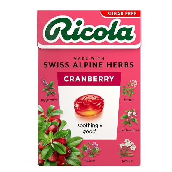 Ricola - Cranberry - 45g