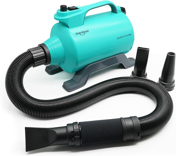 Dog Dryer High Velocity Pet Dog Grooming Force Hair Dryer/Blower 5.0HP