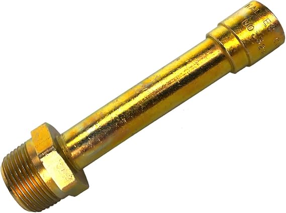 Haltec 326 Large Bore Screw On Air Chuck Full Flow 1/2" NPT External Thread