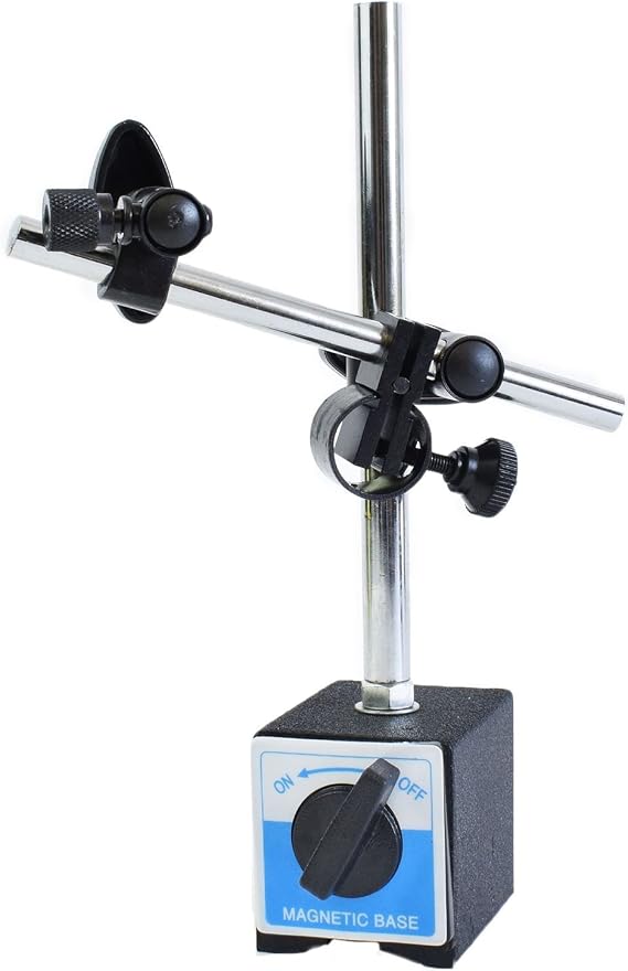 AB Tools Magnetic Stand/Base for Dial Test Indicator DTI Gauge Adjustable Holder