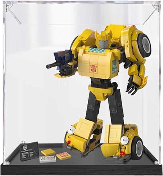 Acrylic Display Case for Lego 10338 Building Set Dustproof Display Box & Showcase,, Compatible with Lego 10338 -Only Display case (2mm)