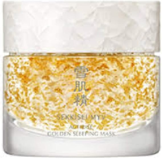 Kose SEKKISEI MYV Actirise Golden Sleeping Gel Mask Overnight Mask 100g New
