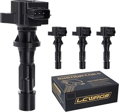 Set of 4 Ignition Coils Fits for Mazda 3 CX-7 CX7 Mazda 6 MX-5 2006 2007 2008 2009 2010 2011 2012 2013 Coil Packs 2.0 2.5 L4 Replaces C1683 UF540 L3G218100A