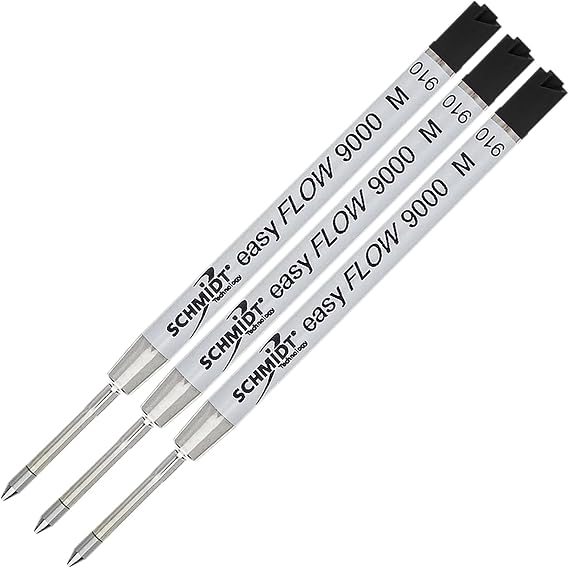 3 Pack - Schmidt easyFLOW 9000 - Black Ink
