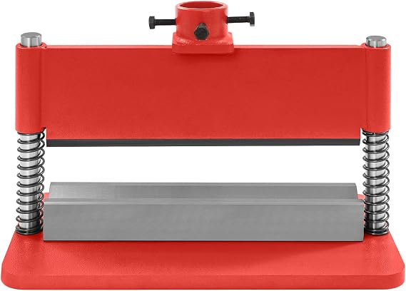 1220 Ton Hydraulic Press Brake Attachment, 12 Hydraulic Press Accessories Kit for Sheet Metal Bending, Heavy-Duty Metal Bender Tool for 90 Bends in Garage & Workshop Red