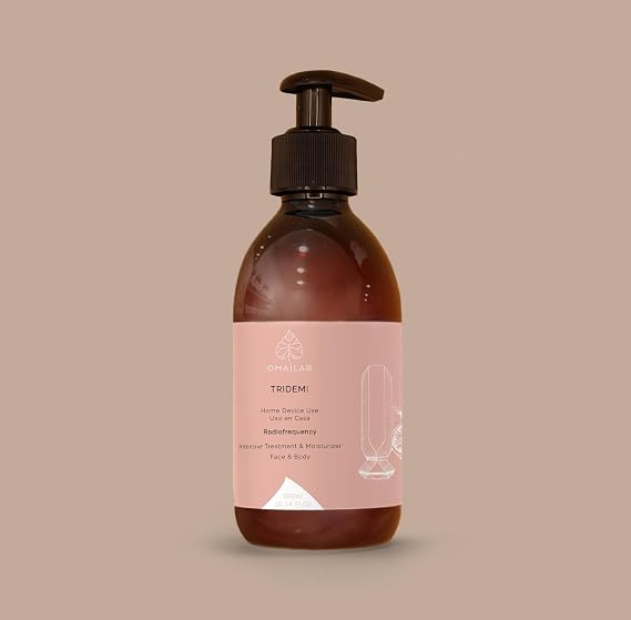 300ml OMAILAB Tridemi Conductive Gel for Radiofrequency, Compatible with Tripollar, Anlan, Current Body, Intensive Facial and Body Treatment