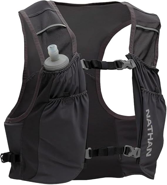 Nathan Pinnacle Featherlite 1.5L Hydration Vest for Running Ultra-Lightweight, Compression-Fit with Hydrapak Soft Flask