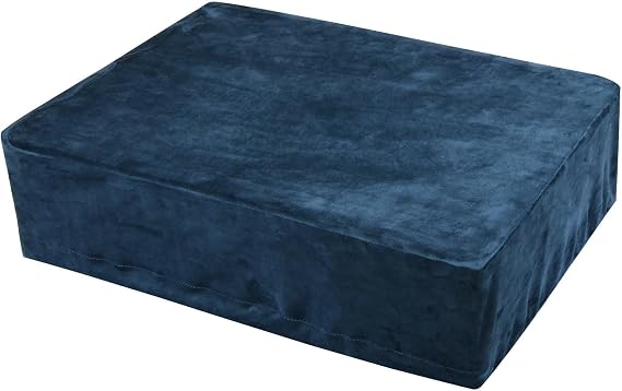 Turntable Dust Cover Compatible with For AT-LP120XUSB, Short Plush Cloth Record Player Protective Case, Lightweight Fabric Shield Against Dust(Blue)