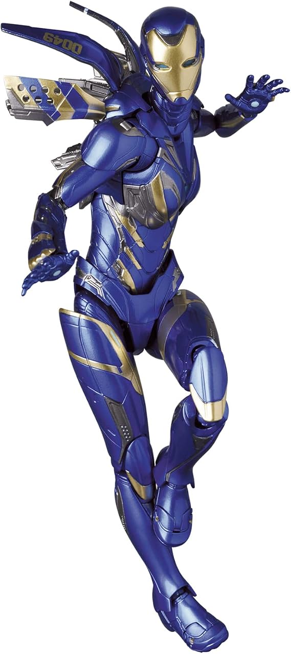 MAFEX No.184 Iron Man Rescue Suit ENDGAME Ver. Total Height Approx. 5.9 inches 150 mm, Non-scale, Pre-painted Action Figure
