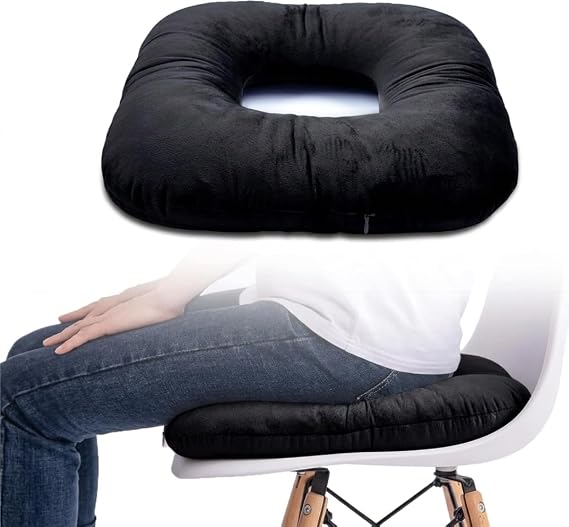 Hshbxd Donut Pillow, Tailbone Cushion for Wheelchair, Office and Travel