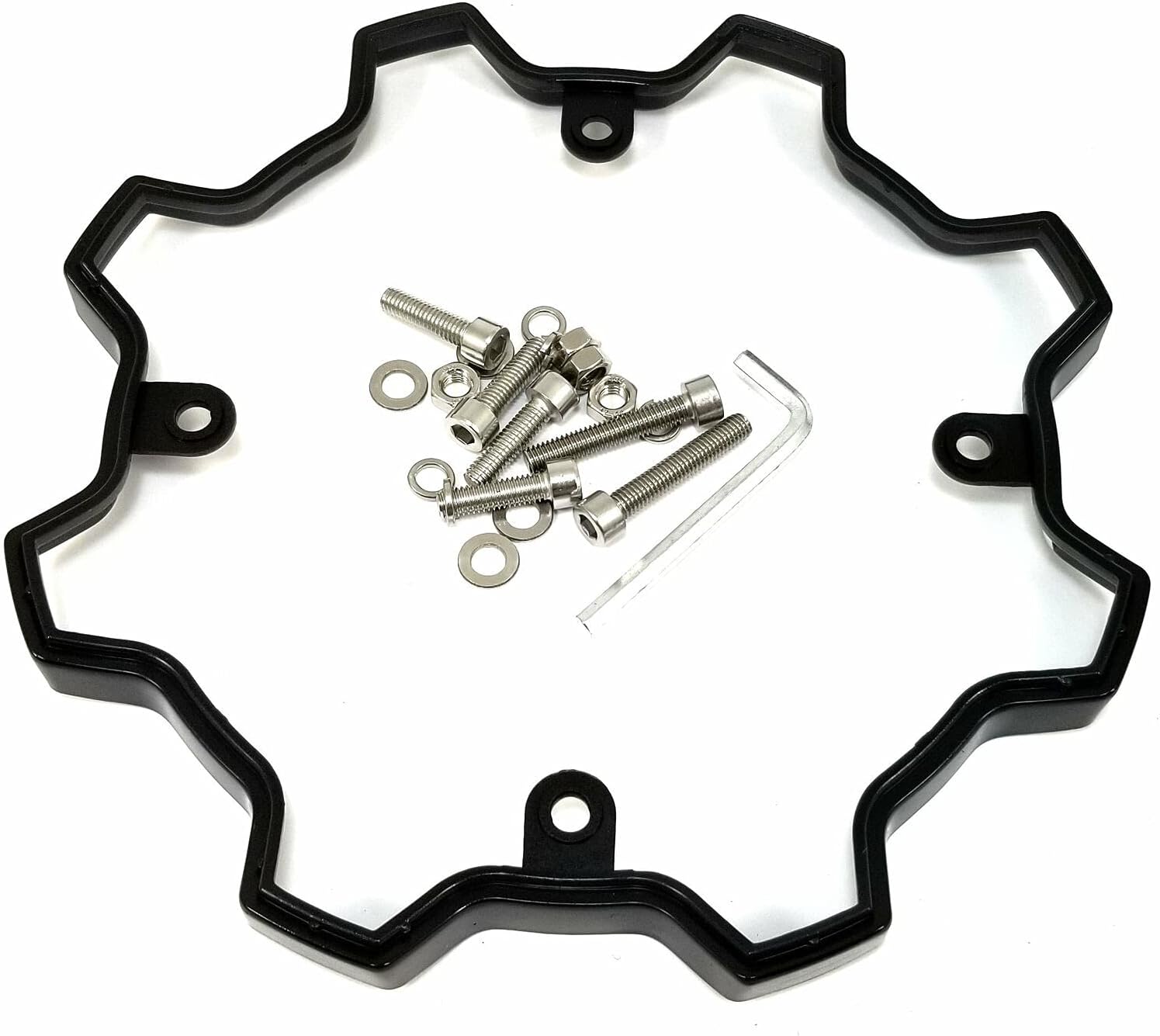Fuel Off-Roads Gloss Black Wheel Center Hub Cap 8-1516"OD Bolt-On 1002-59gb