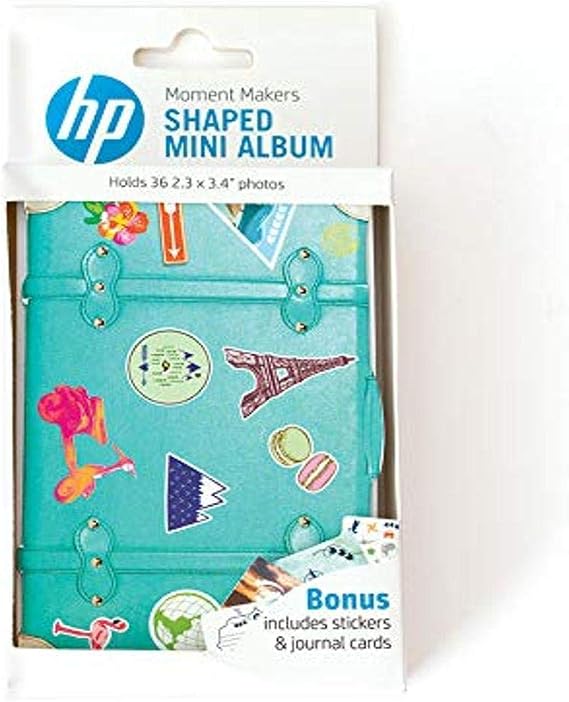 Mini Scrapbook For Sprocket Printer | Suitcase