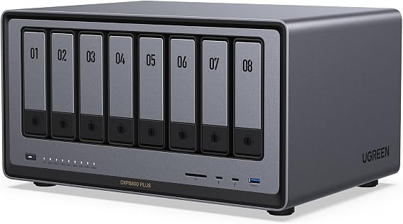 UGREEN NAS DXP8800 Plus 8-Bay for Business, IT Teams & Large Studios