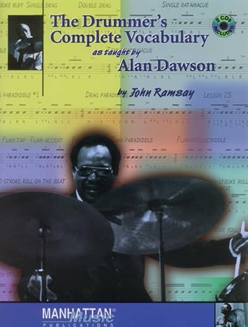 The Drummer's Complete Vocabulary As Taught by Alan Dawson: Book & Online Audio