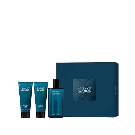 Davidoff Cool Water Eau de Toilette Aromatic Men's Cologne With Notes of Coriander, Mint, Lavender & Amber Long Lasting Fragrance