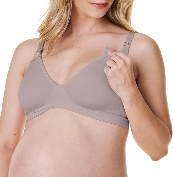 NEW! V-Neck Nursing Bra
