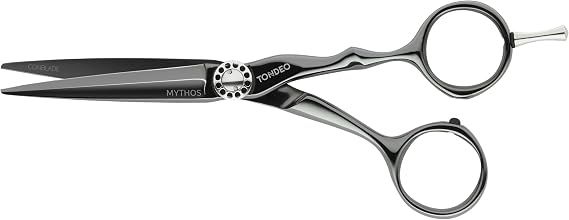 Tondeo Mythos Offset Conblade 5.5 Hairdressing Scissors, Black