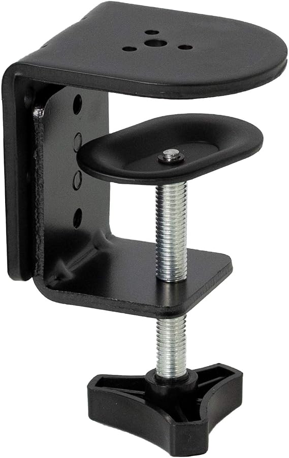VIVO Heavy Duty Desk Clamp for Monitor Mount Desk Stand, No Scratch Universal Replacement C-clamp, Tabletop Surfaces up to 3.25 inches, Easy Install, Black, PT-SD-CP01A