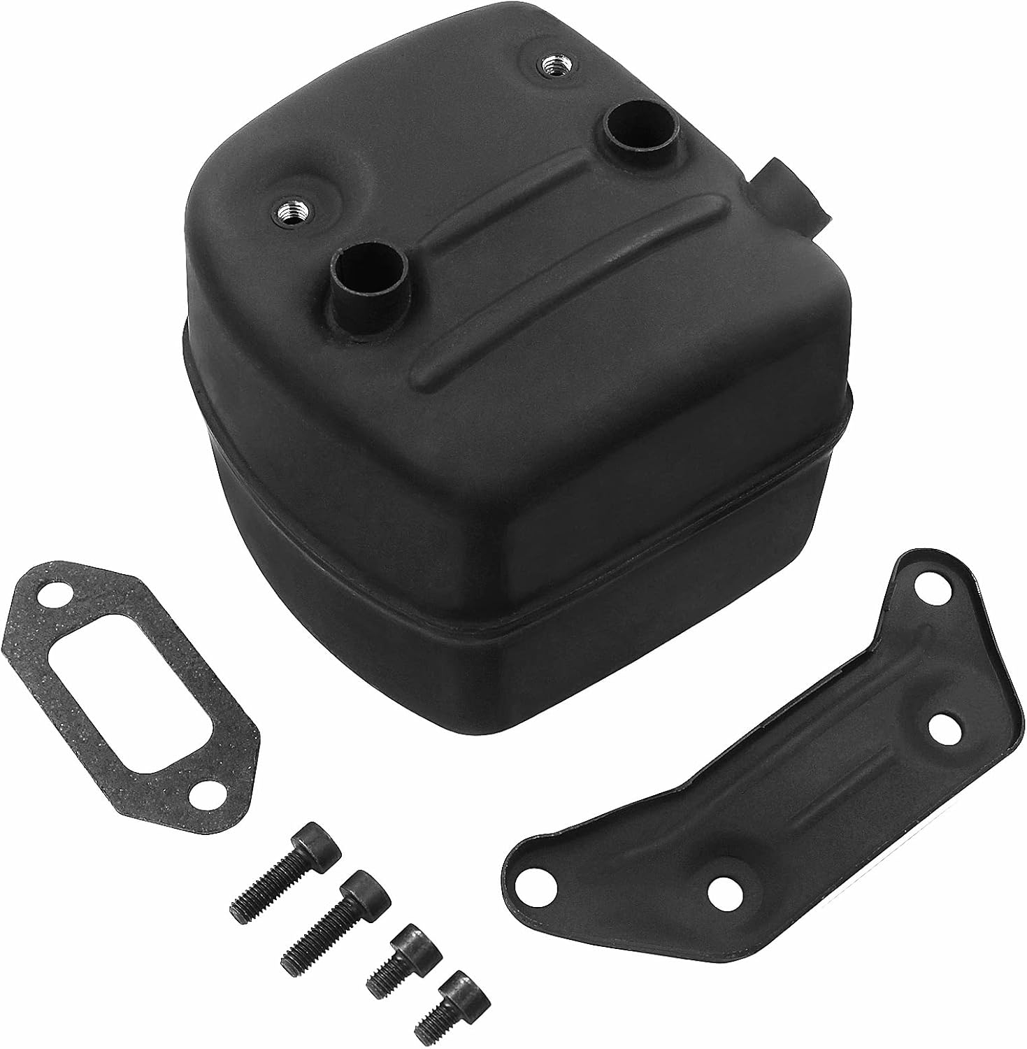 544029501 Exhaust Muffler Bracket Gasket Screw Kit for Husqvarna 362 362XP 365 371 372 372XP 385 385XP 390 390XP Chainsaws, Replaces 503765301 544029702