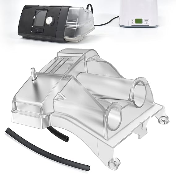 Tubing Adapter for AirSense 10 and AirCurve 10 Series,Include 1PCS Tubing Adapter and 2PCS Silicone Tubing,Great-Value Supplies By Medihealer.