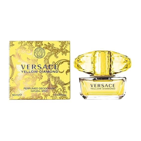VERSACE Yellow Diamond Perfumed Deodorant Spray, 1.7 Ounce