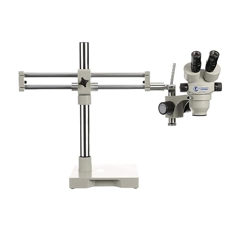 Unitron LX Microscopes by Unitron 23714RB System 273RB Binocular Stereo-Zoom Microscope with Roller Bearing Stand, 23 mm