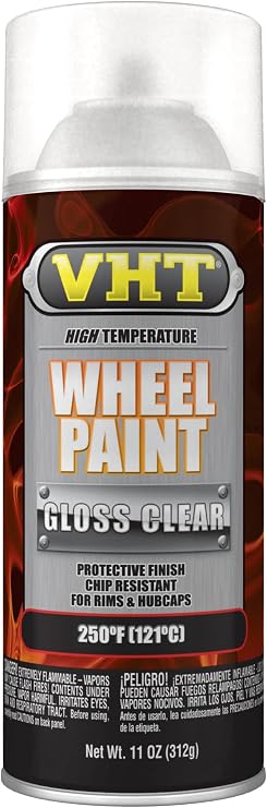 VHT Wheel Paint, Gloss, Clear, 11 oz