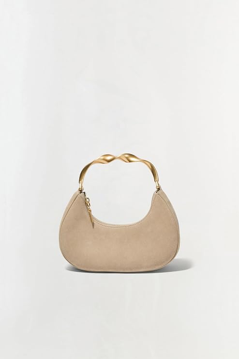 Nixi Suede Crescent Bag