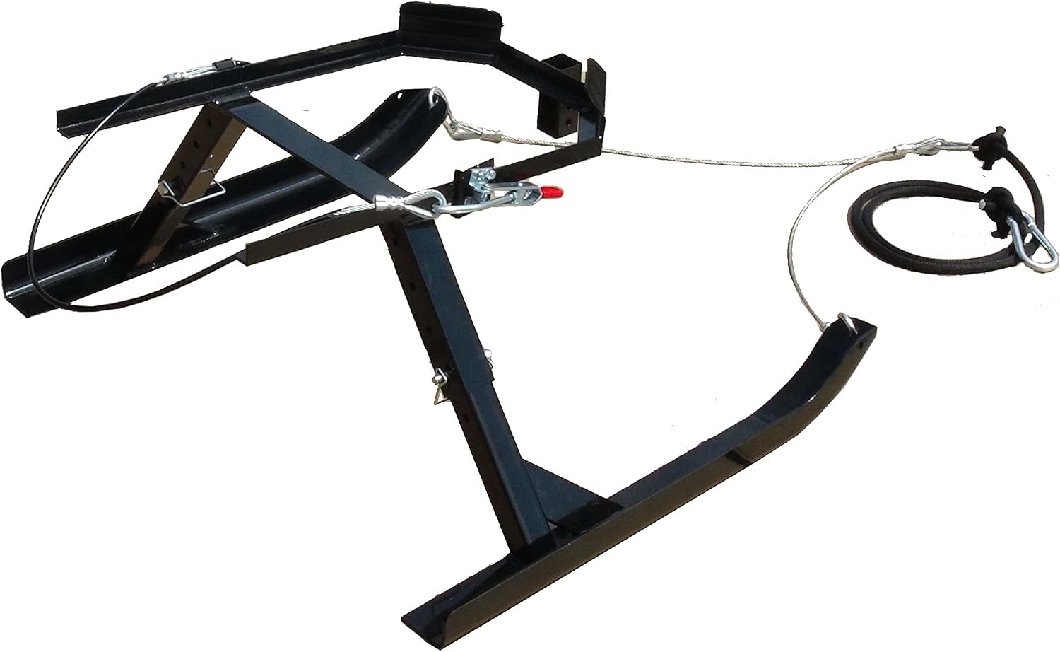 Rope Something Calf Roping Sled - Sled Only, 35 Lbs, Black